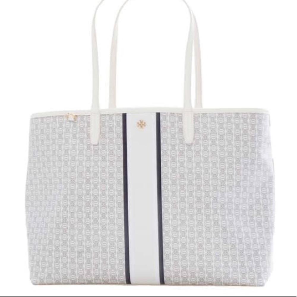 Tory Burch New Ivory Gemini Link Tote- Large